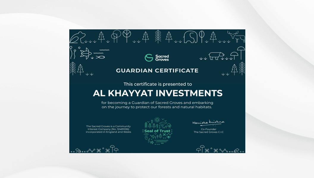 AKI and Sacred Groves partner for a sustainable future